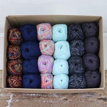 Sock Box Mix A  - min. 12 par strømper